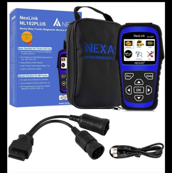 Nexlink NL102 Plus Heavy Duty Truck Scanner like new - Picture 3 of 3